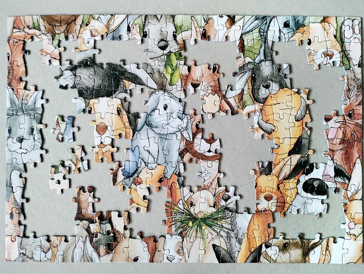 Actual product image Tactic Rabbit jigsaw puzzle, 200 pieces. (200 pieces)
