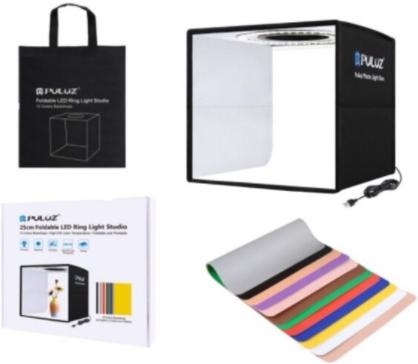 Actual product image Puluz Portable Photo Studio (Further accessories)