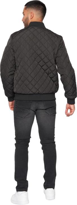 Actual product image Glorious Gangsta Mens Moritzio Quilted Bomber Jacket (L)