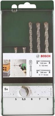 Image du produit Bosch Professional Zubehör Jeu de foreuses à béton 7 pièces SDS-plus (5-12 mm)