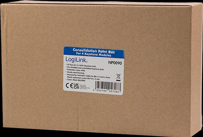 Actual product image LogiLink Consolidation Point Box (CP) (Network Accessories)