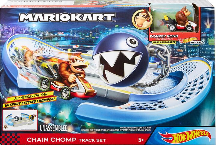 Produktbild Hot Wheels Mario Kart Kettenhunde Trackset