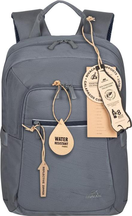 Produktbild Rivacase Riva NB Rucksack Alpendorf Eco 13.3"-14" grau 7523