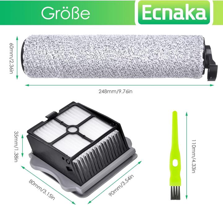 Produktbild Ecnaka 7-teiliges Zubehörset für Tineco iFloor3/Floor One S3