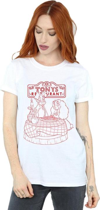 Image du produit Disney - T-shirt LADY AND THE TRAMP THAT'S AMORE - Femme (XL)