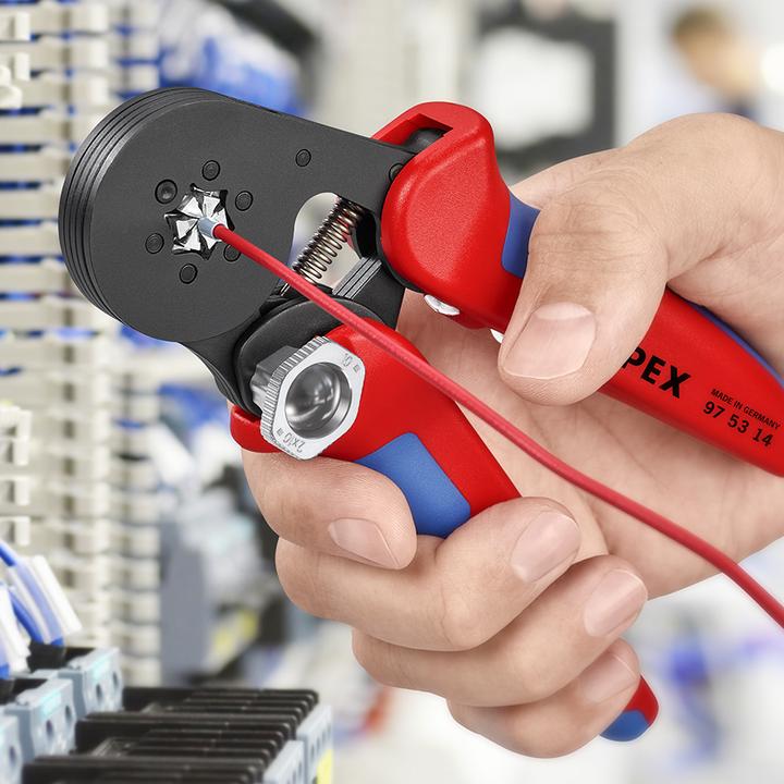 Immagine prodotto Knipex Pinze a crimpare autoregolanti (180 mm)