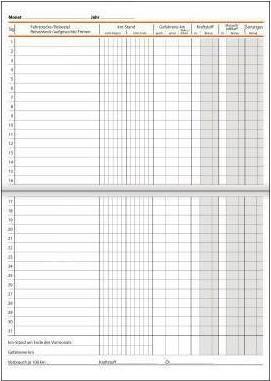 Produktbild Sigel Fahrtenbuch Papierformat: DIN A5 Farbe des Einbandes: grün (32 x)