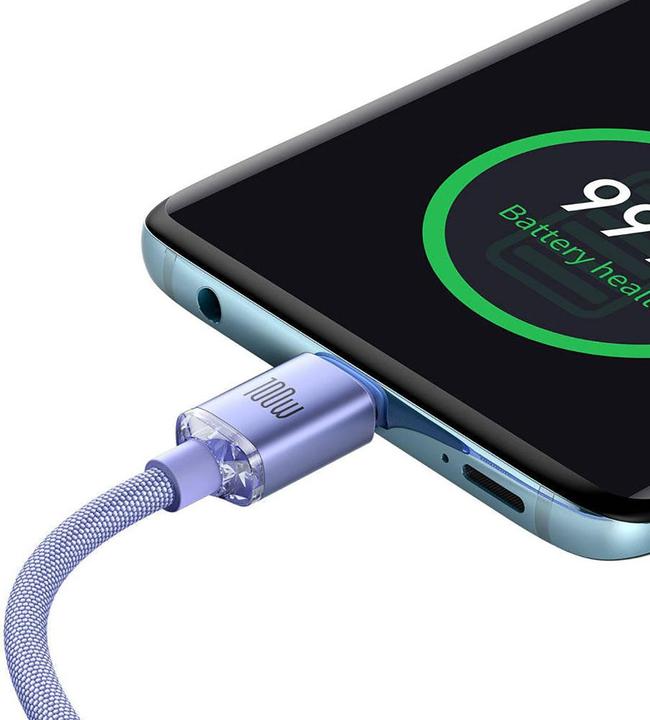 Actual product image Baseus USB C — USB C (2 m, USB 2.0)