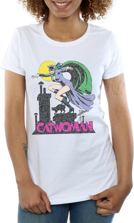 Produktbild Catwoman Crackle Logo TShirt (XL)