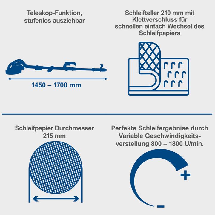 Produktbild Scheppach DS920X (Wand- & Deckenschleifer, 735.50 W)