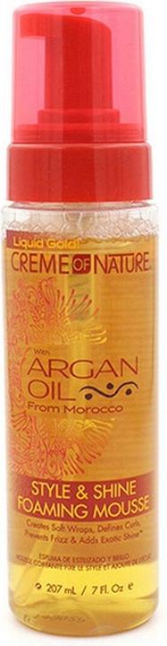 Immagine prodotto Creme of Nature Mousse rassodante all'olio di Argan (207 ml) (207 ml, Agente schiumogeno)