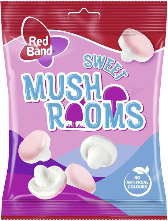 Produktbild RedBand Kaubonbon Süsse Schaumpilze 140 g (1 Stk., 140 g)