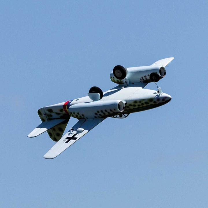 Actual product image E-Flite AVION Me 262 660mm EP BNF 30mm EDF with AS3X & SAFE Select (Jet)