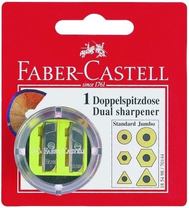 Produktbild Magni Faber Castell 185498 Doppelspitzdose"Blister" rund