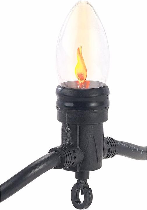 Actual product image Lunartec Set of 2 decorative light chains flame optics (4.20 m)