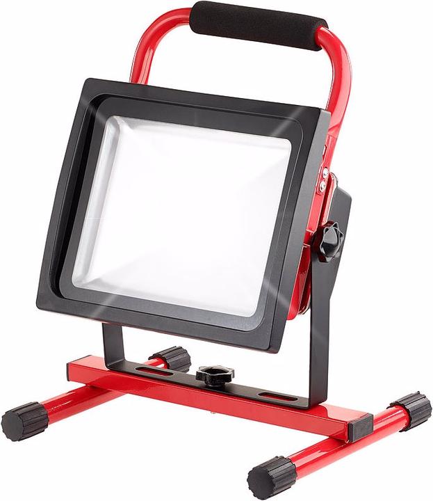 Image du produit Luminea Projecteur de construction à batterie LED résistant aux intempéries