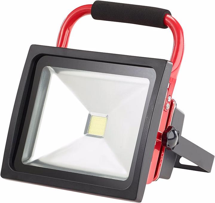 Image du produit Luminea Projecteur de construction à batterie LED résistant aux intempéries