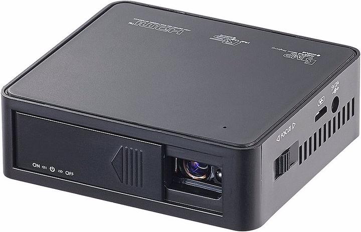 SceneLights Proiettore DLP a LED con batteria e lettore multimediale (Full HD, 800 lm)