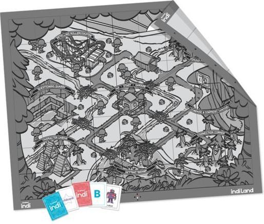 Actual product image Sphero indi Code Mat & Literacy Cards