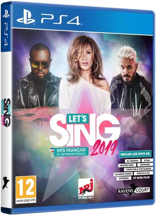 Actual product image Ravenscourt Let's Sing 2019 Hits français et internationaux (PS4, FR)