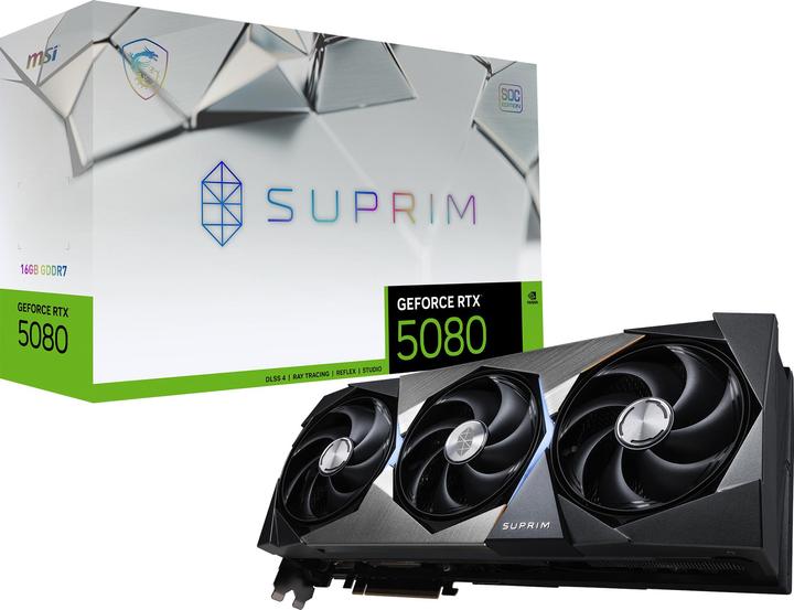 MSI GeForce RTX 5080 SUPRIM SOC (16 GB)