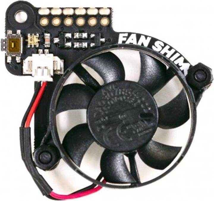 Actual product image Pimoroni Fan SHIM (Heatsink)