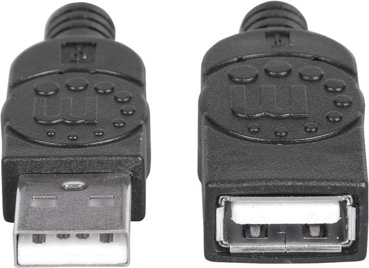 Produktbild Manhattan USB A — USB A (1 m, USB 2.0)