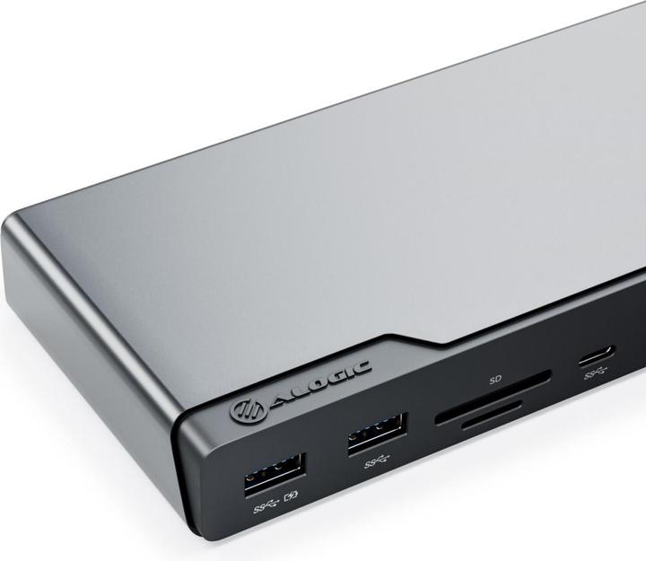 Productafbeelding Alogic Universele Docking Met Vier Schermen (USB-C, 14 Havens)
