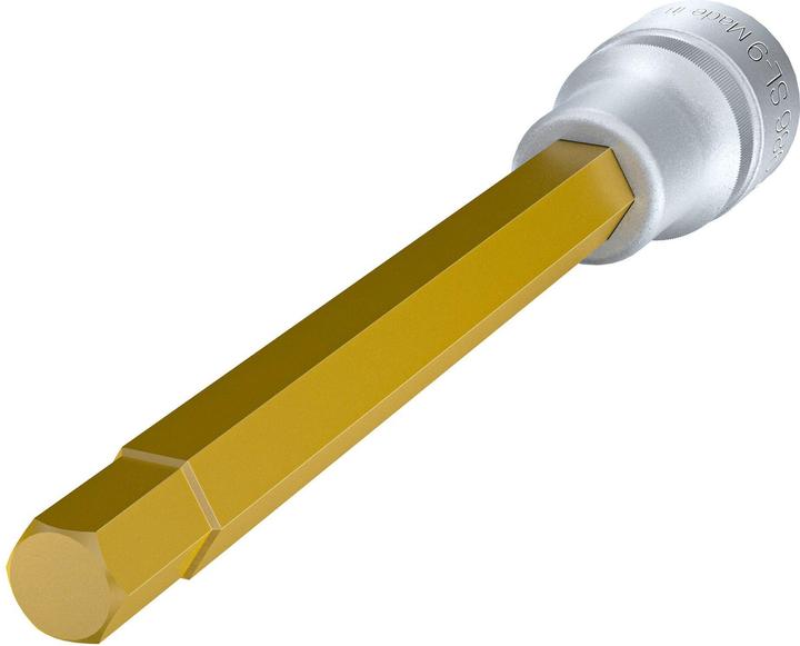 Produktbild HAZET Schraubendreher-Steckschlüsseleinsatz 986SL-9 ∙ Vierkant12,5 mm (1/2 Zoll) ∙ Innen Sechskant … (9 mm)
