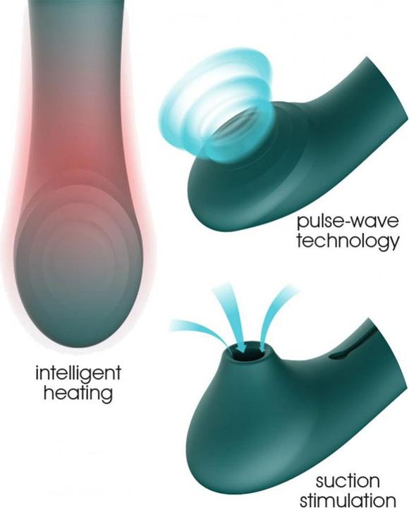 Produktbild Curve Toys Queen G-Spot PulseWave Vibrator