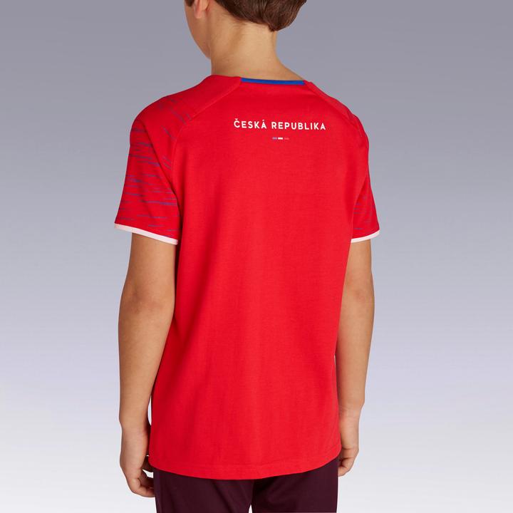 Immagine prodotto Kipsta Maglia da calcio FF100 Repubblica Ceca Bambini (5, 6)
