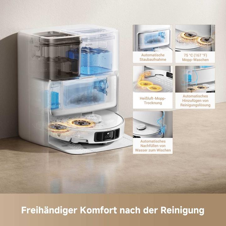 Actual product image Mova P50 Pro Ultra (Vacuum mopping robot)