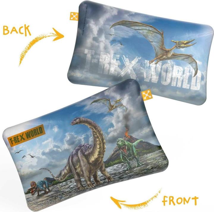 Image du produit Smartsleep Taie d'oreiller enfant Comfort T-Rex-World 50 x 32 cm