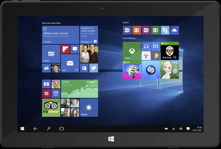 Produktbild Trekstor SurfTab Twin (10.10", Intel Celeron N4000, 4 GB, 64 GB, DE)