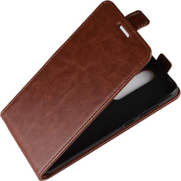 Produktbild MU Classic Crazy Horse Leder Flipcase Series (Nokia 5.1 Plus)