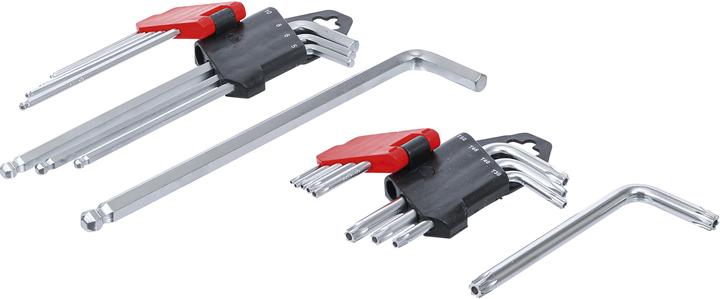 Immagine prodotto BGS Gioco di cliché a taglio lungo profilo T (per Torx) T10 - T50 / sei piastre femmine 1,5 - 10 mm 1... (Sezione T)