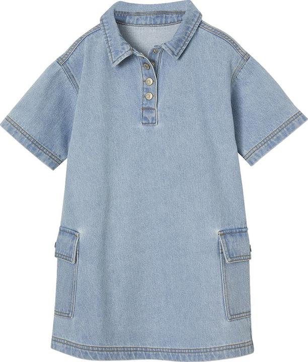 Vertbaudet Mädchen Jeanskleid