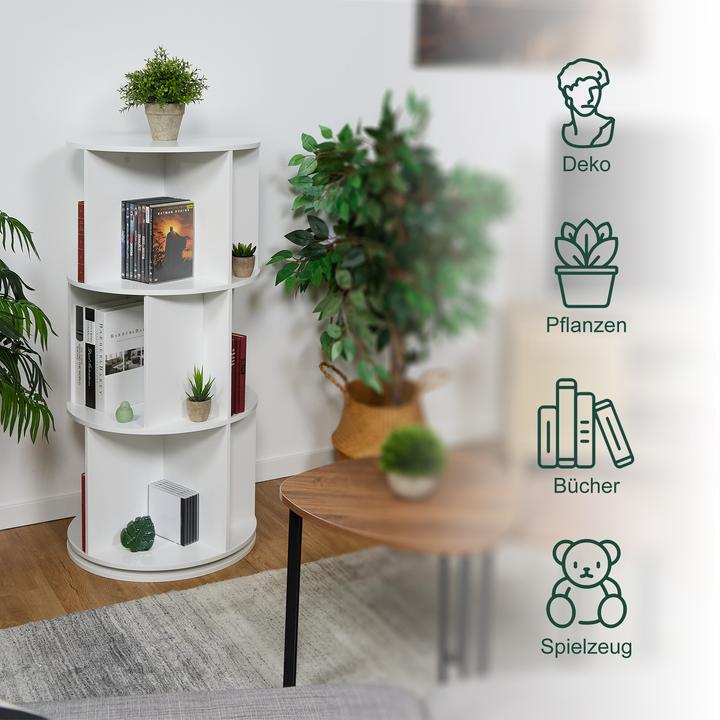 Image du produit Relaxdays Étagère ronde