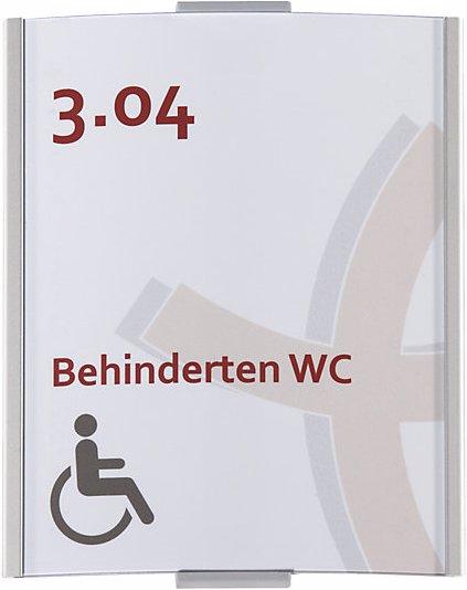 Immagine prodotto Moedel Portatarga FRANKFURT™, altezza 148 mm, larghezza 120 mm, UNI A6, peso 0,14 kg.