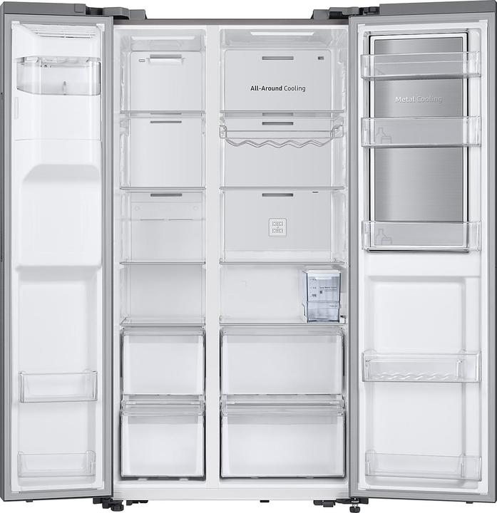 Produktbild Samsung RH64DG53R3S9EF Side by Side Edelstahl Look (628 l)