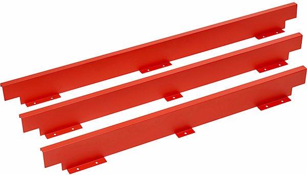 Produktbild Aldipro Systems Mini-Metall-Rückwand, aus Stahlblech, HxBxT 180x1600x40 mm (Metall)