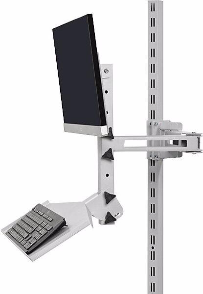 Produktbild Aldipro Systems Schwenkarm, für TFT, Tastatur und Maus, HxBxT 450x650x600 mm