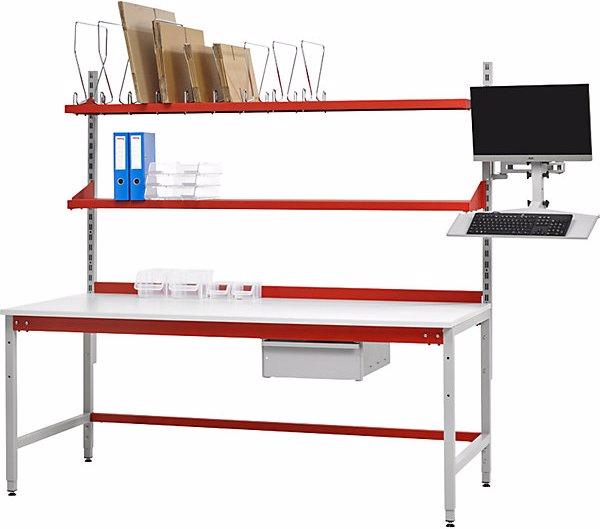 Produktbild Aldipro Systems Schwenkarm, für TFT, Tastatur und Maus, HxBxT 450x650x600 mm
