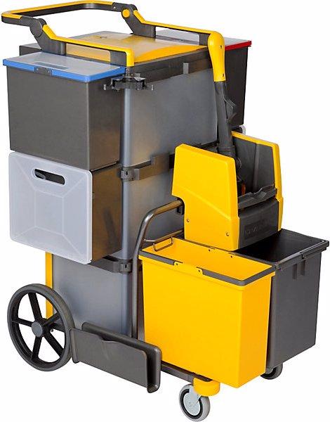 Image du produit Vermop Chariot d'entretien SHOPSTER TREPPE SPRINT, L x l x h 830 x 700 x 1000 mm, avec (1 pcs)