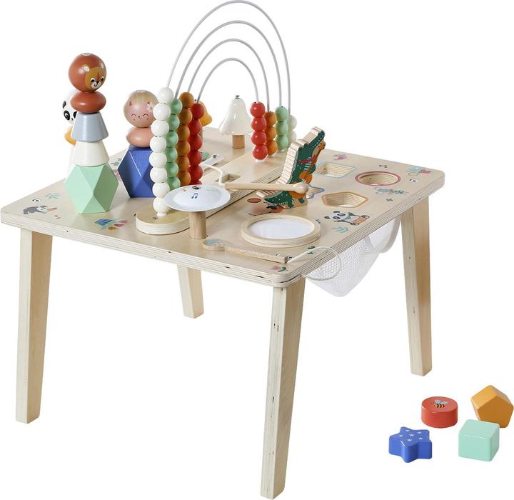 Produktbild Vertbaudet Kinder Activity-Tisch mit Musik HAPPY ANIMALS, Holz FSC®