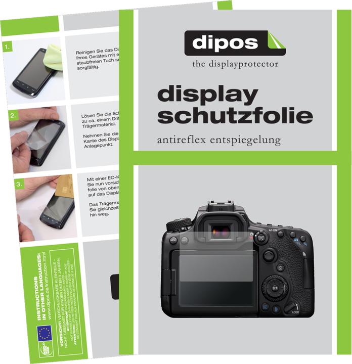 Actual product image Dipos Screen Protector Anti-Glare (Screen protector, EOS 90D)
