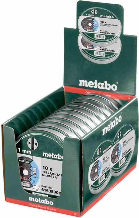Actual product image Metabo Cutting discs