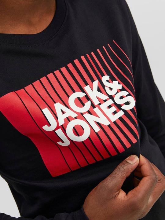 Immagine prodotto Jack & Jones Maniche lunghe con logo per ragazzi (176)