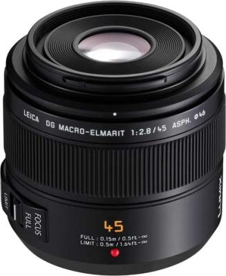 Immagine prodotto Panasonic 45mm f/2.8 Leica DG Macro Elmarit Mega OIS (Micro Four Thirds, Micro Four Thirds)