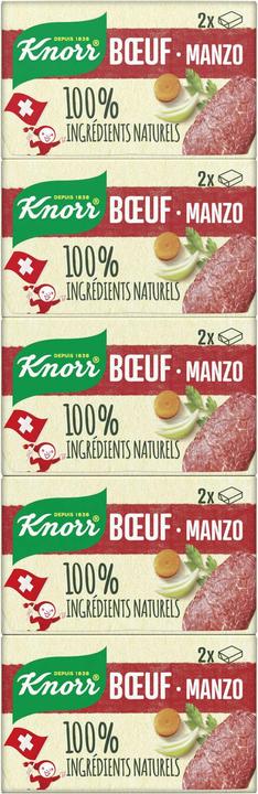 Image du produit Knorr 100% naturel Bouillon de boeuf barre cubes des oignons, carottes et épices pour les soupes (6500 ml)